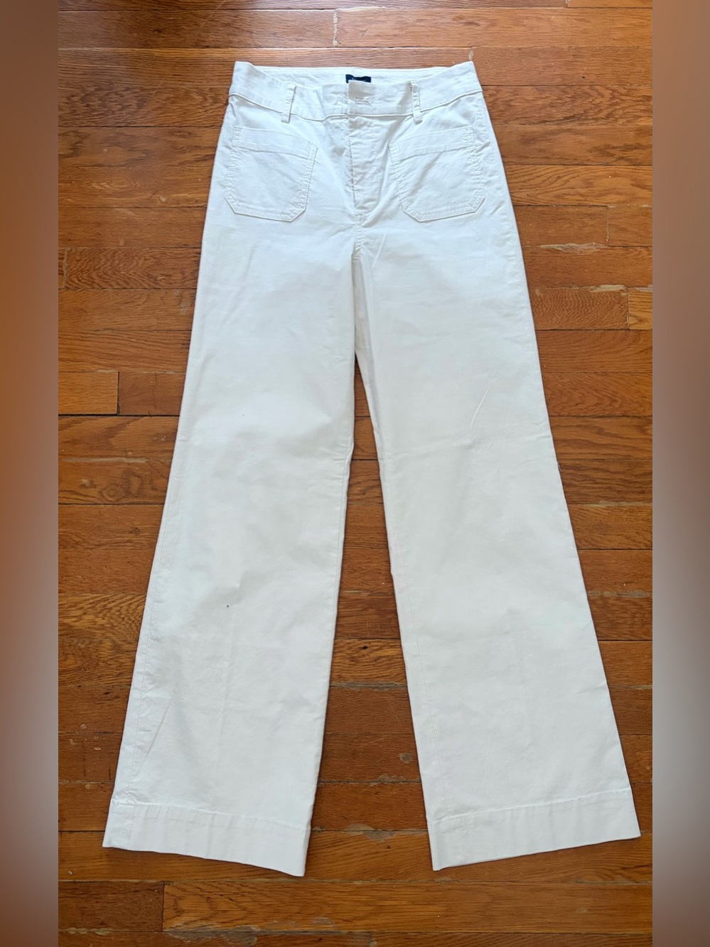 J. Crew Factory light khaki Wide-Leg Utility Trousers